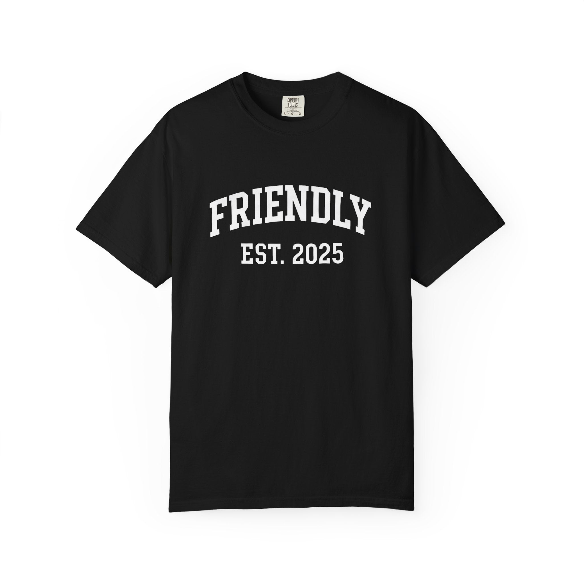 University Style Friendly T-Shirt