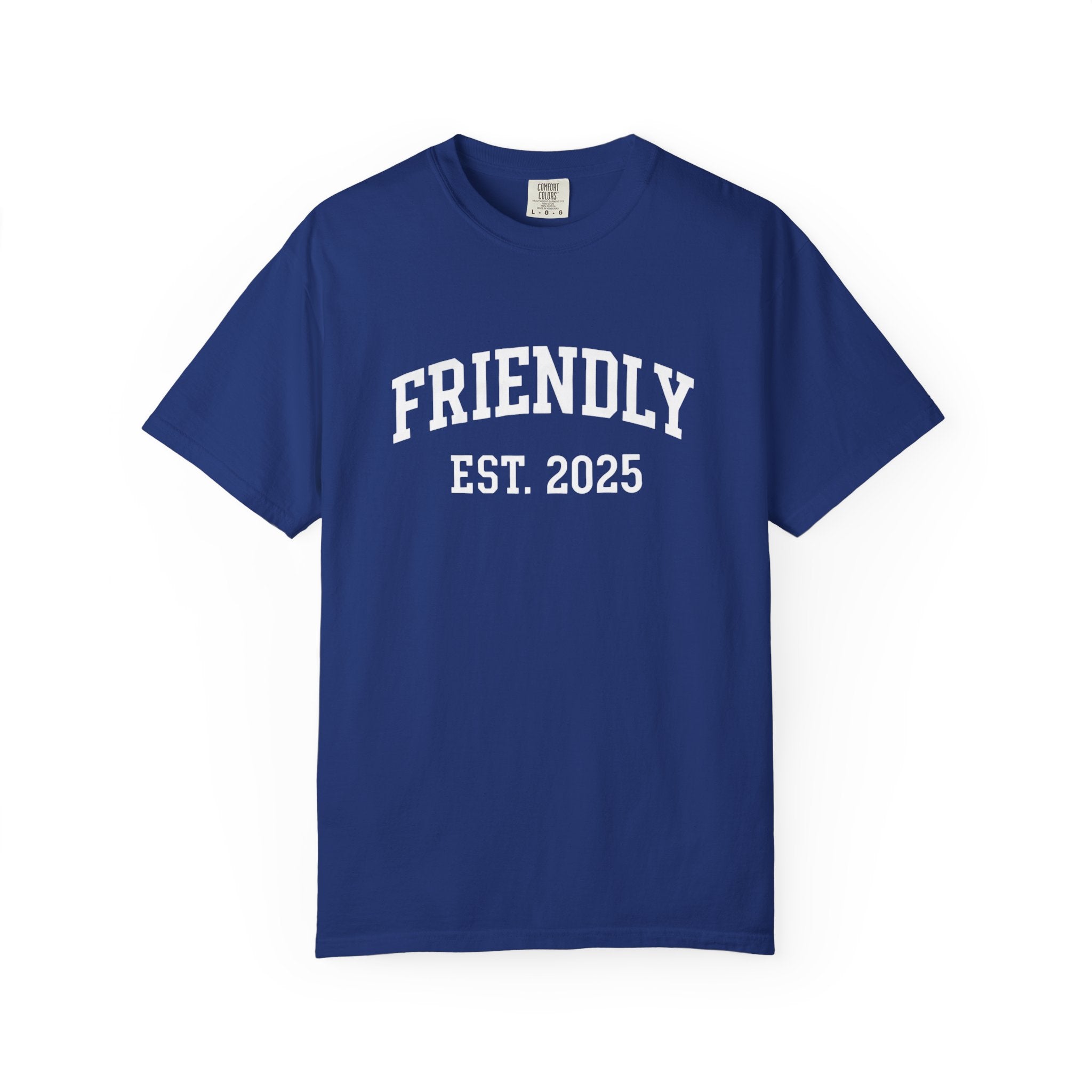 University Style Friendly T-Shirt