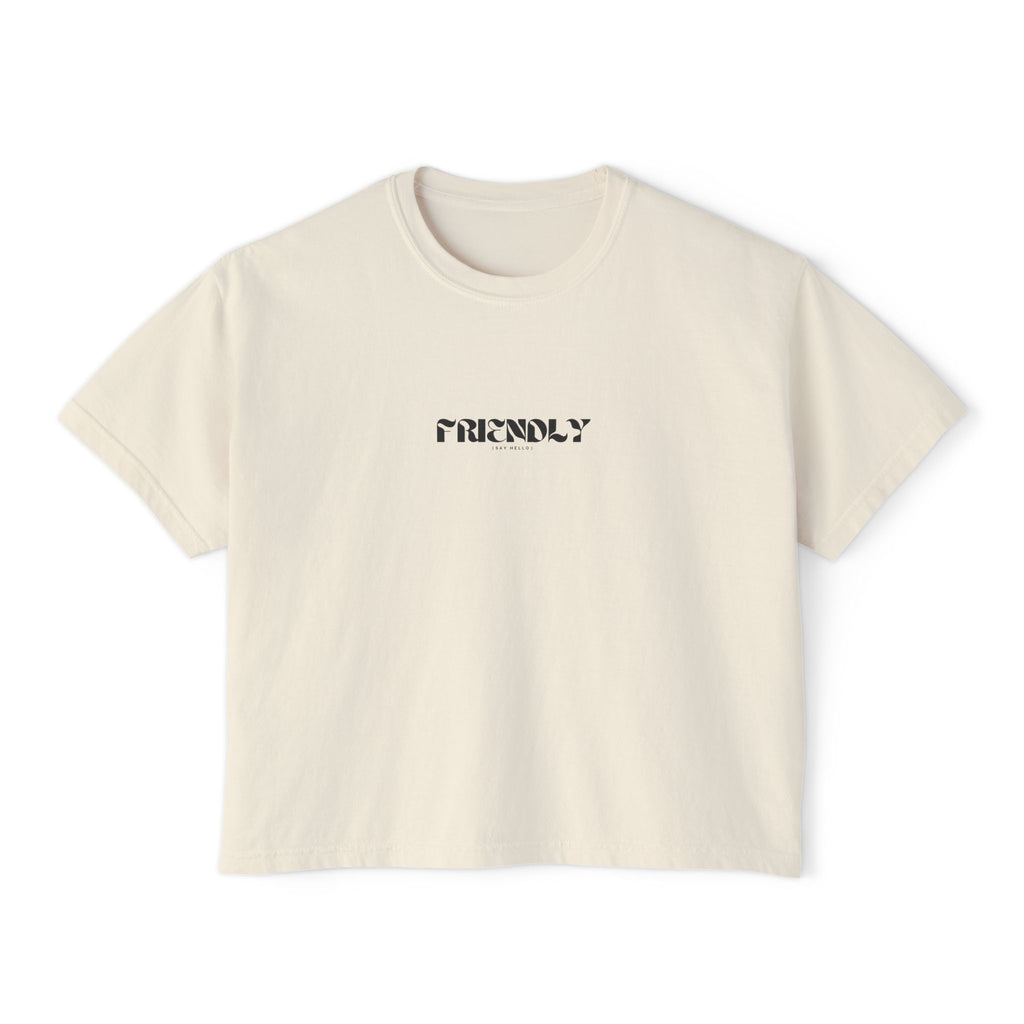 OG Logo Women's Friendly Boxy Tee
