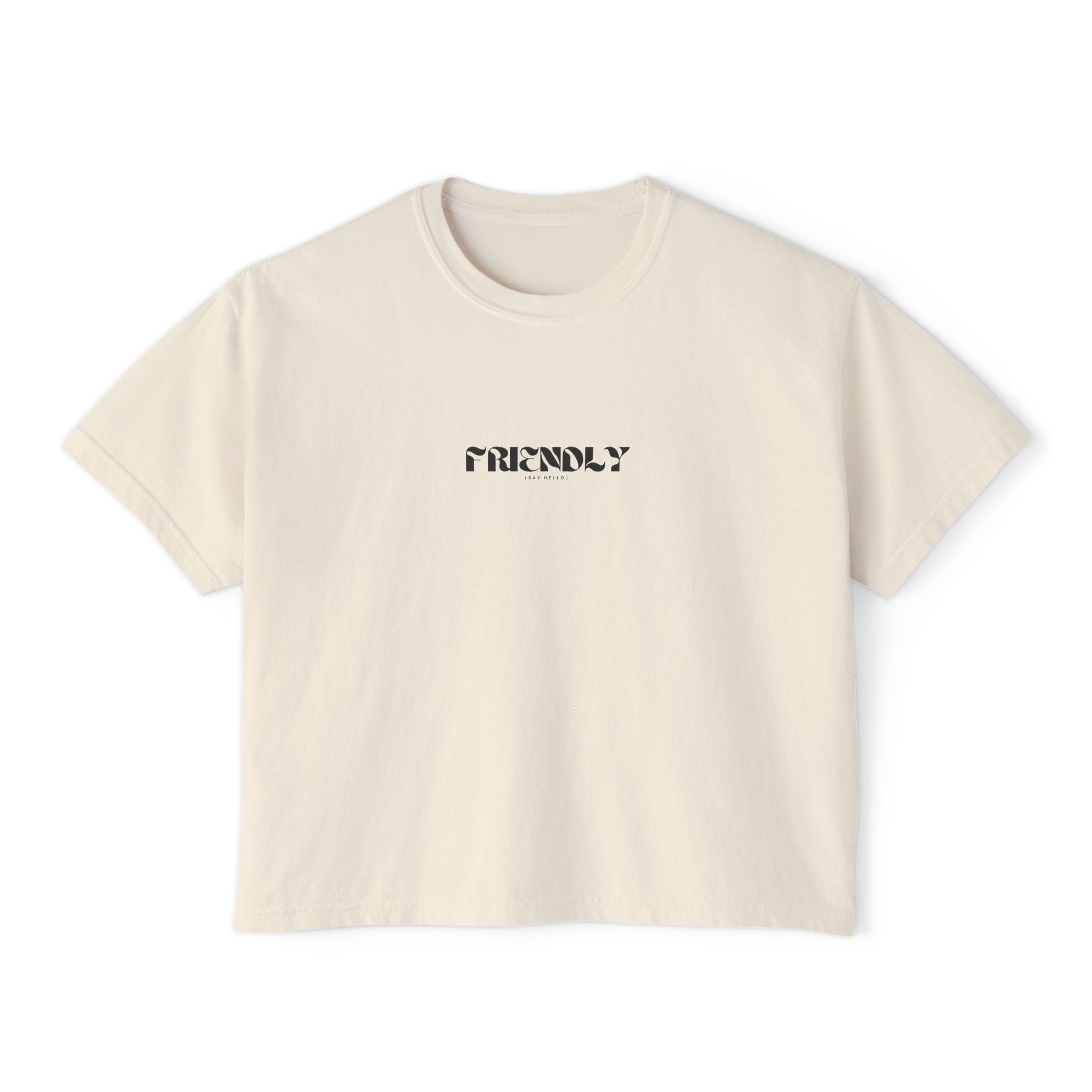 OG Logo Women's Friendly Boxy Tee