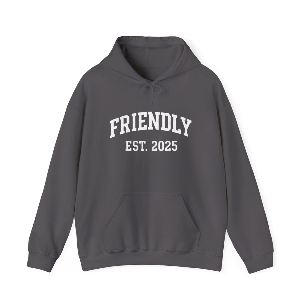 Friendly University Logo Hoodie