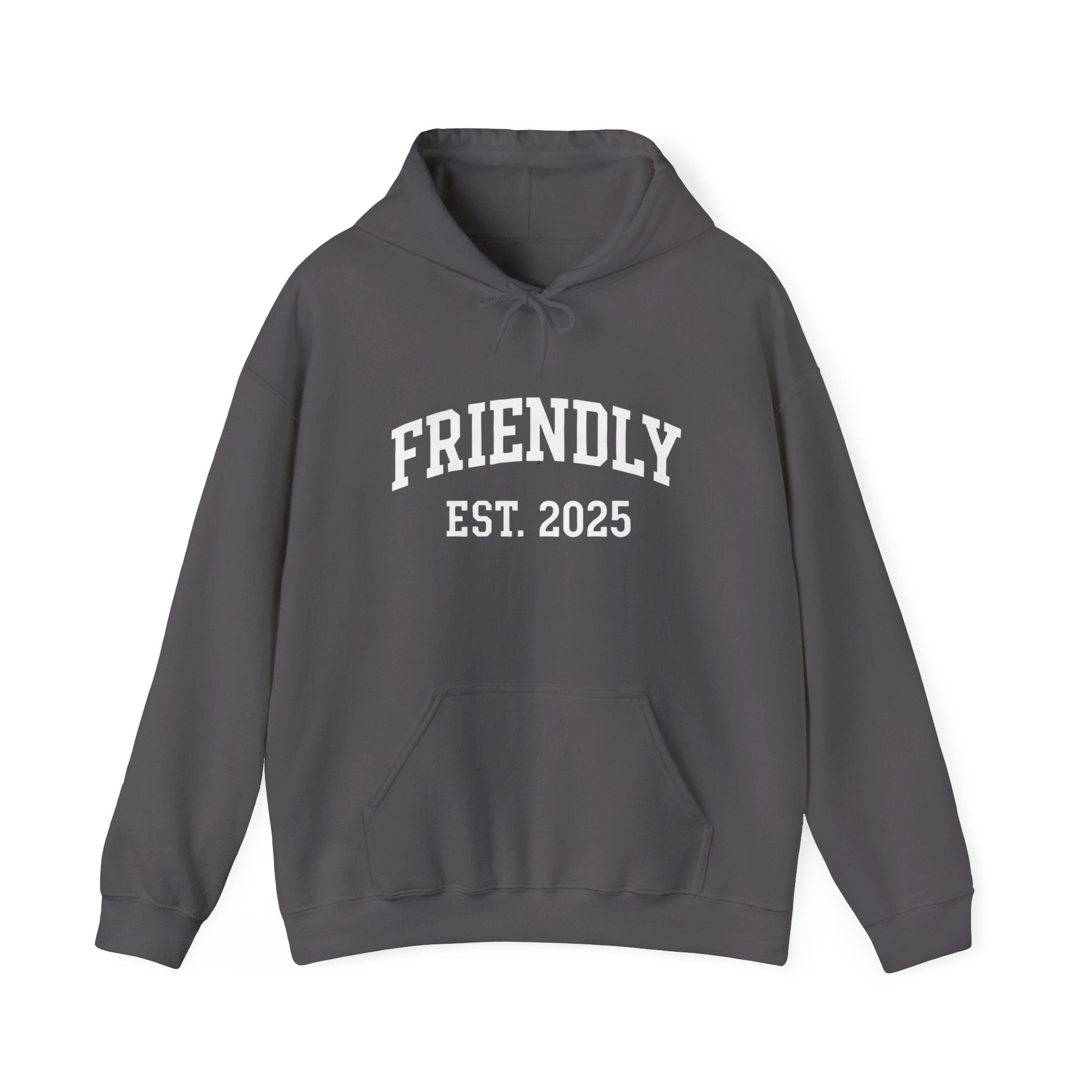 Friendly University Logo Hoodie