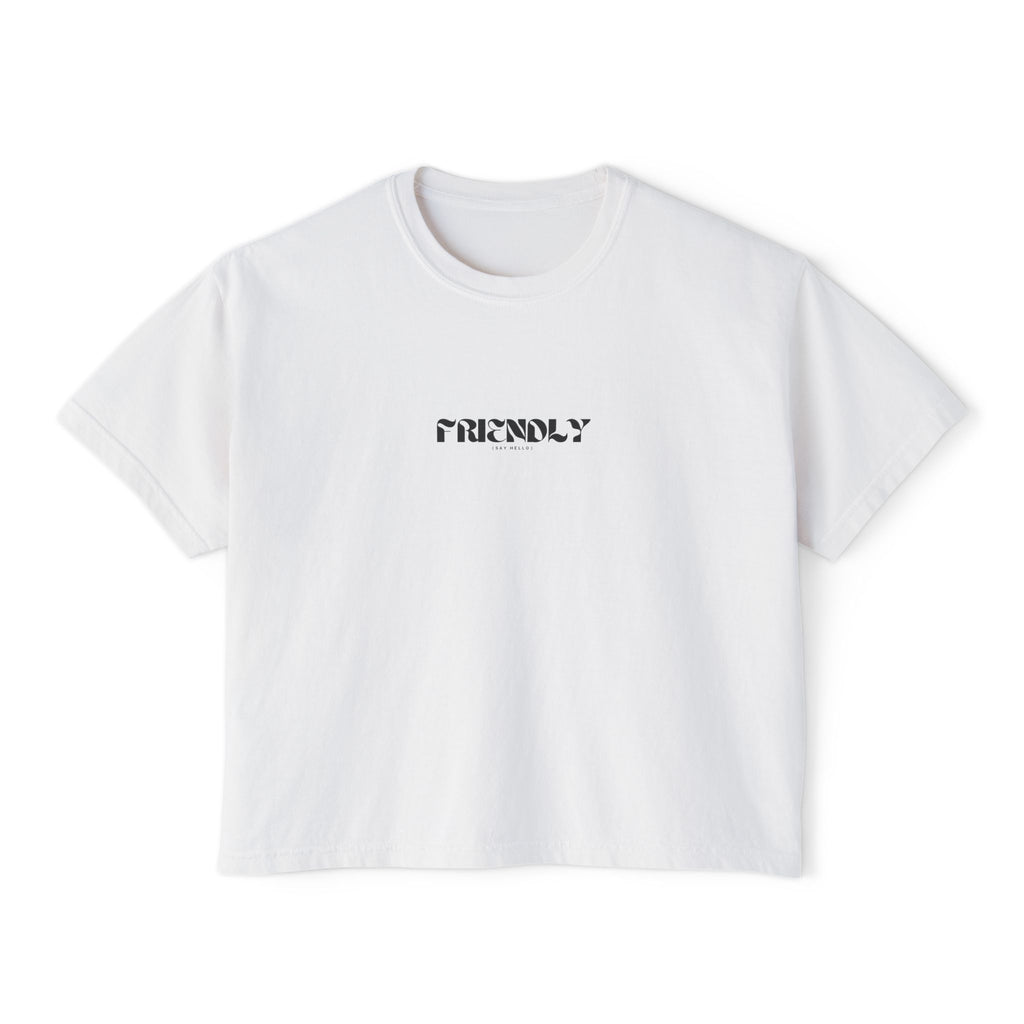 OG Logo Women's Friendly Boxy Tee