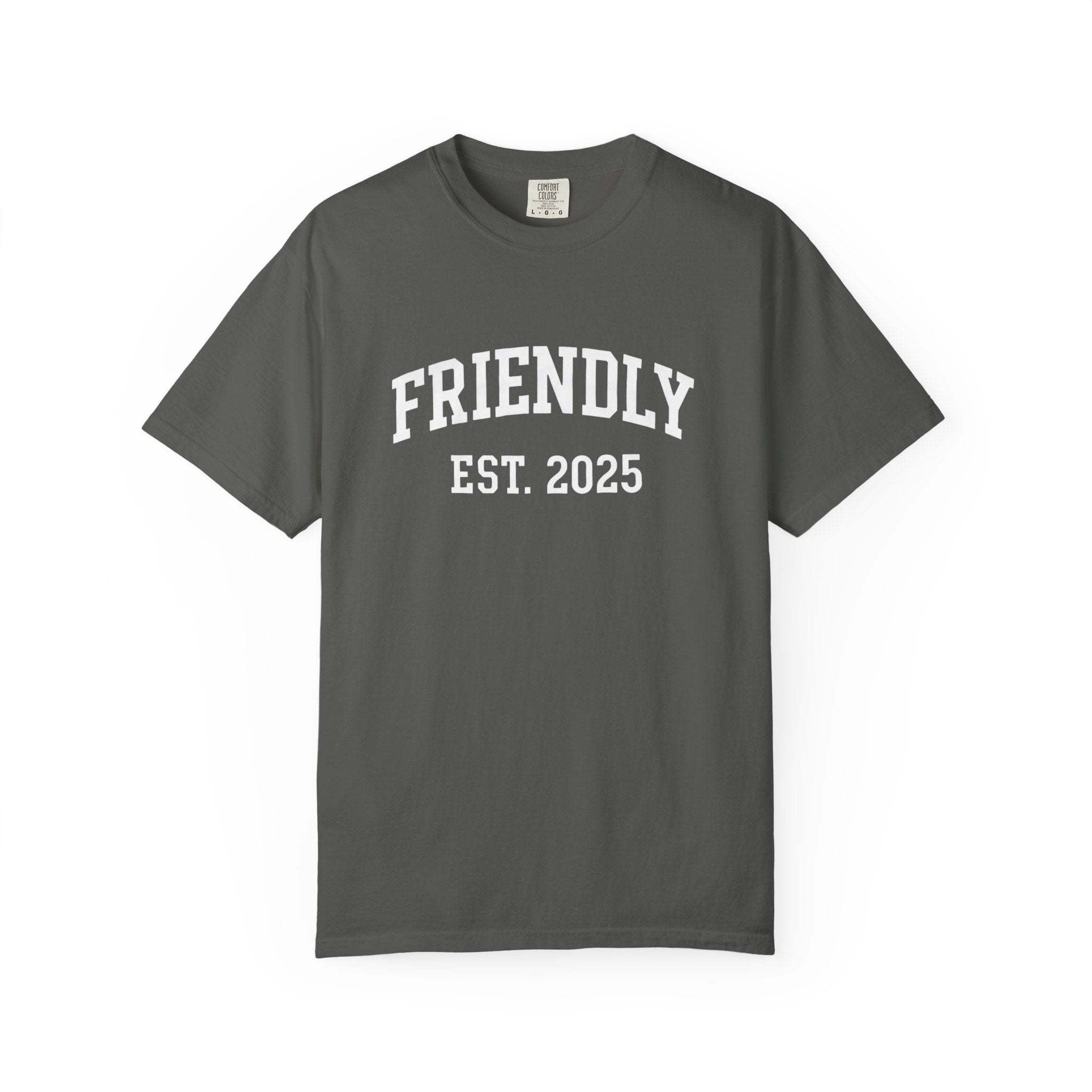 University Style Friendly T-Shirt