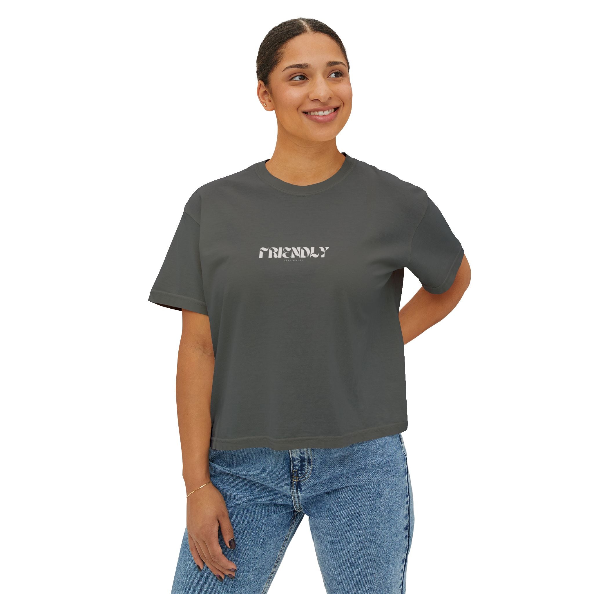 OG Logo Women's Friendly Boxy Tee