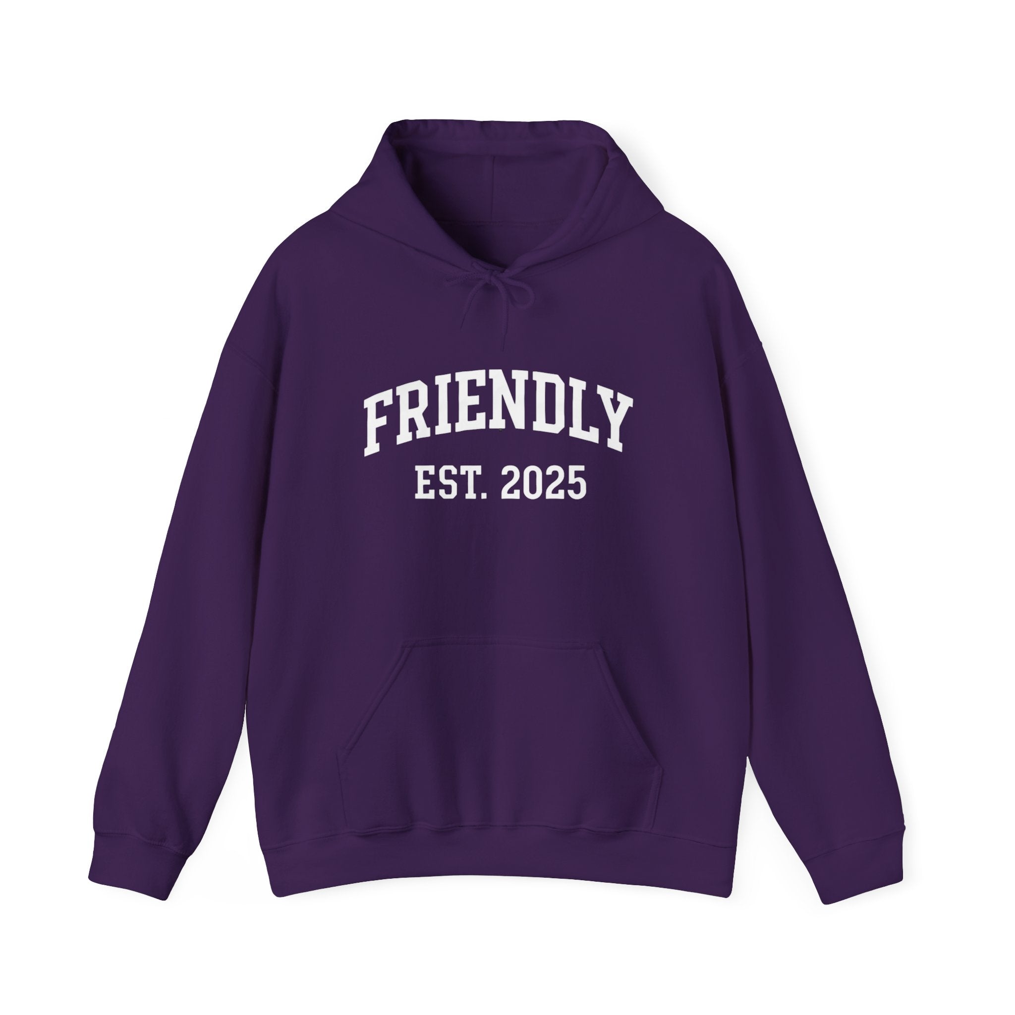 Friendly University Logo Hoodie