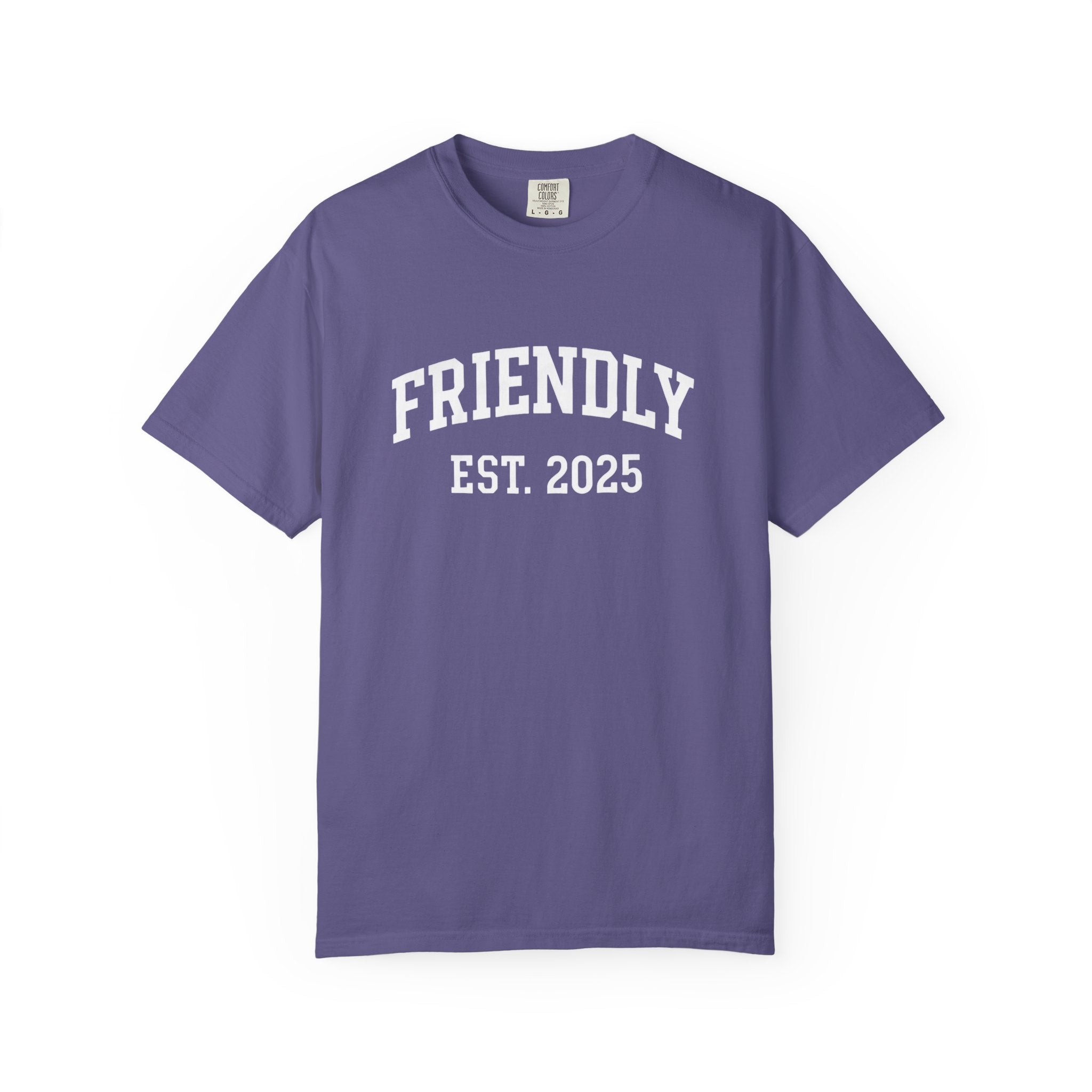 University Style Friendly T-Shirt