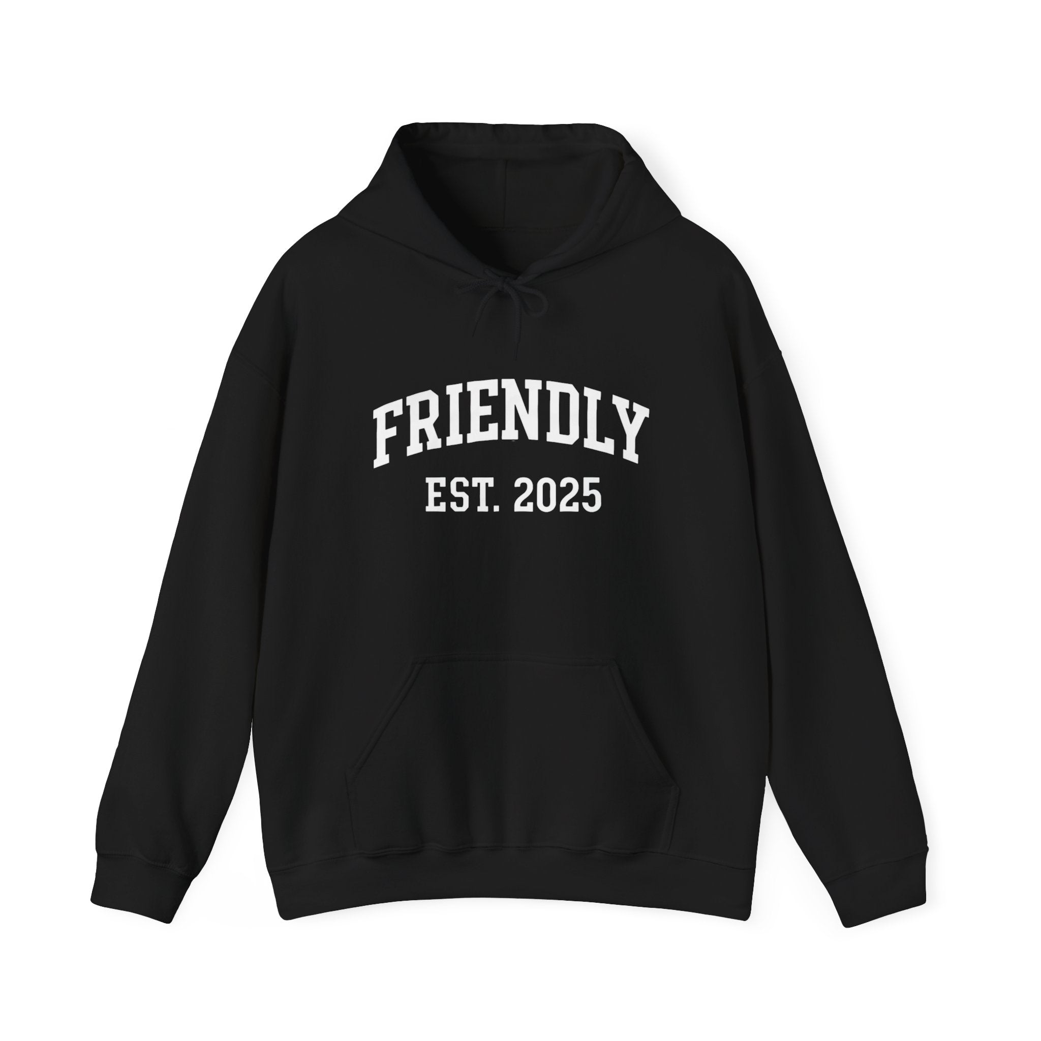 Friendly University Logo Hoodie