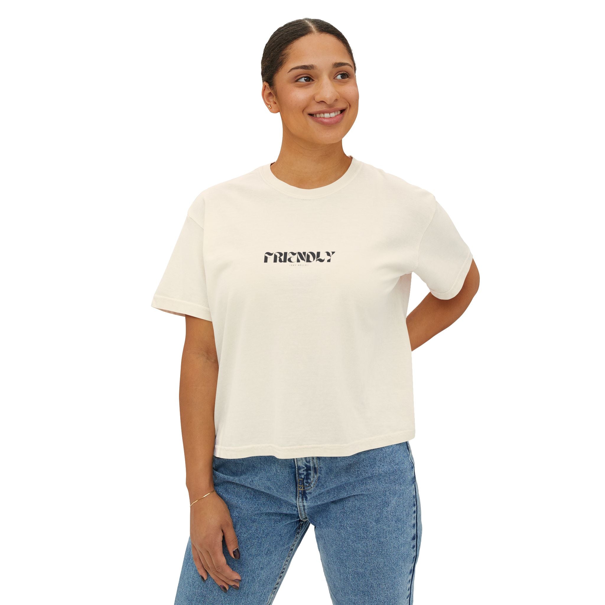 OG Logo Women's Friendly Boxy Tee
